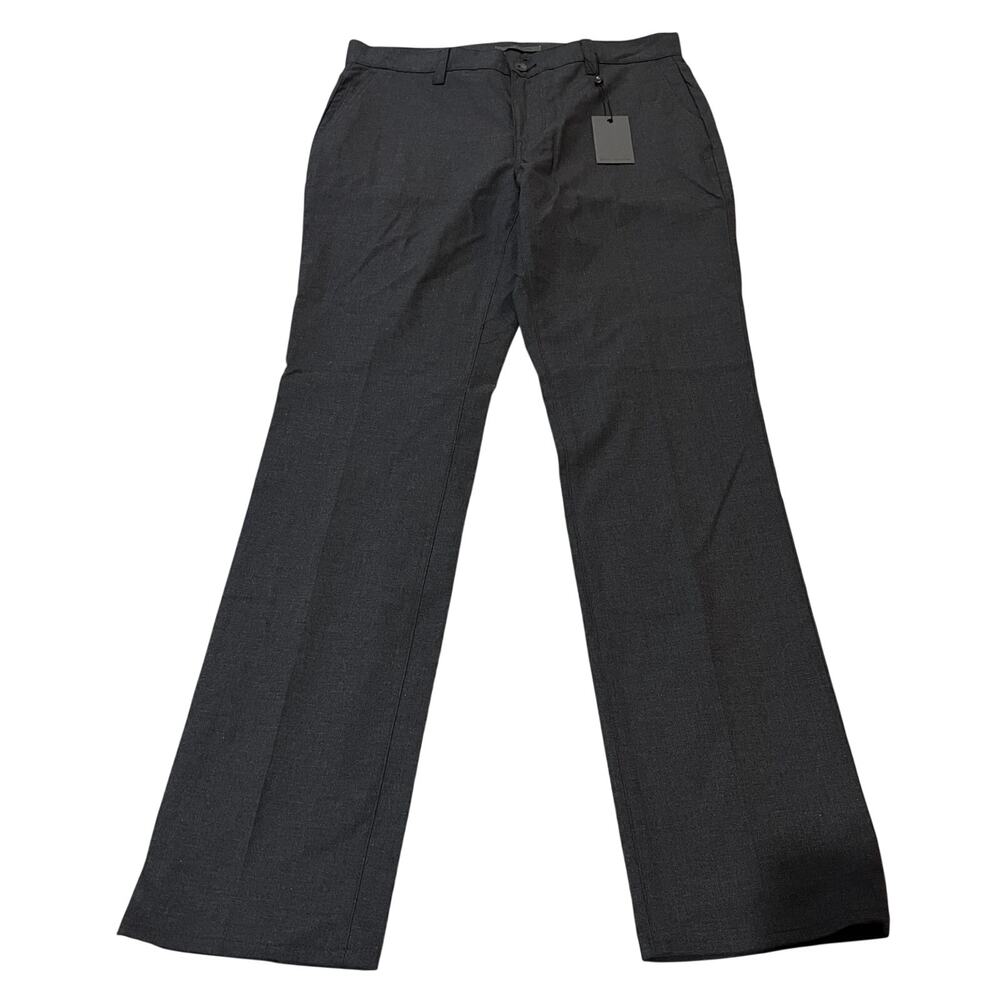 16-71 JOHN VARVATOS Men's NWT $348 Wool Cotton Dress Pants Gray 31